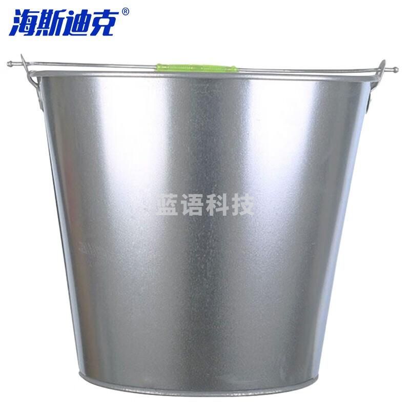 海斯迪克 gnxy-242   大号镀锌桶储水桶 12L/5个起售