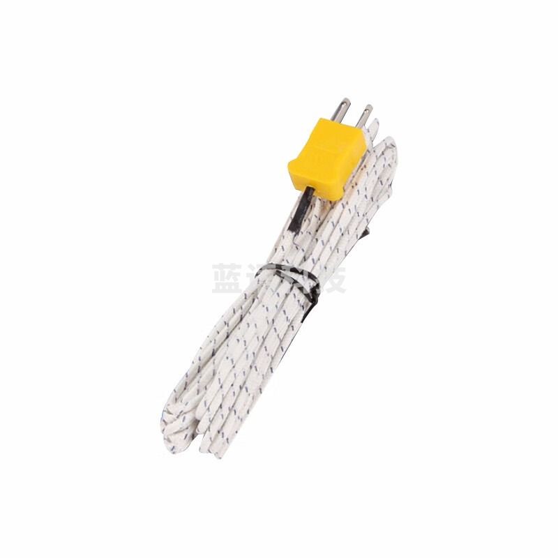 速为K型热电偶线 温度线 热电偶探头 测温线 温度表 测温仪探头 白色温度线10米