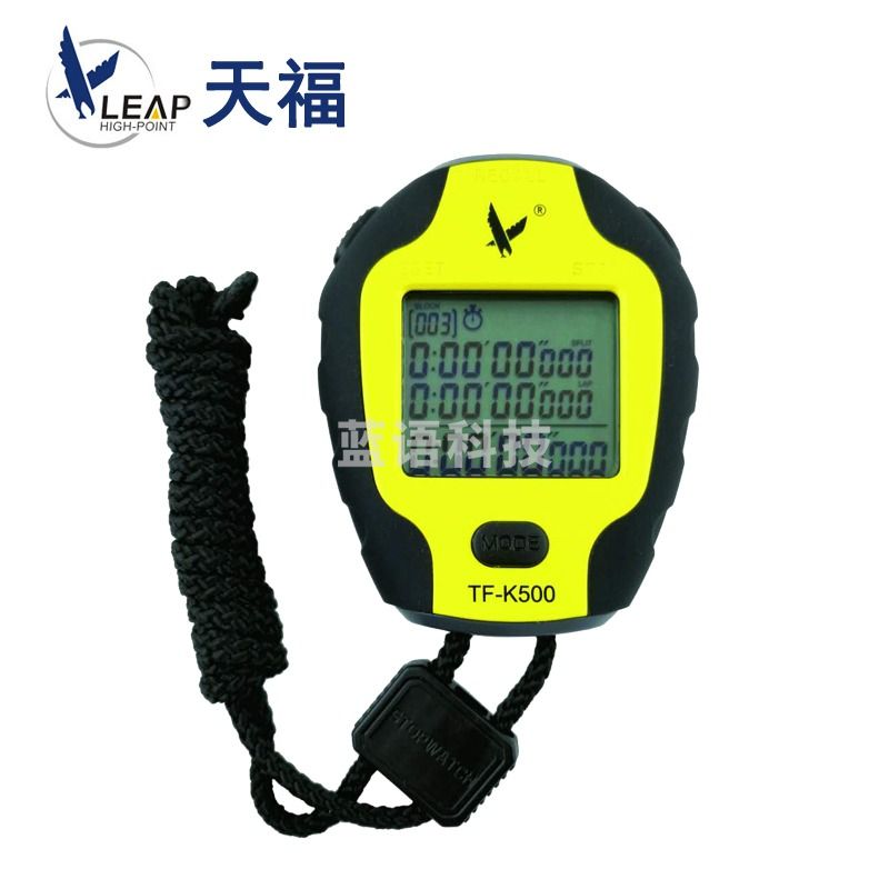 SIPEIKTF-K500智能秒表计时器户外田径运动比赛防水教练跑步表APP蓝牙 TF-K500智能秒表计时器