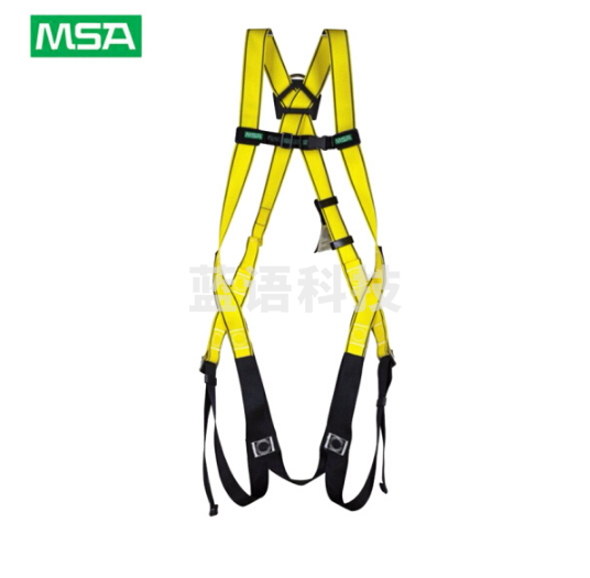 梅思安 10106889沃克曼轻巧型全身式带高空防坠落绳