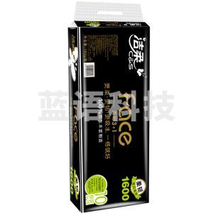洁柔 蓝面子3层卷纸\140g/卷，12卷/提