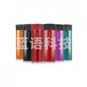 乐扣乐扣（LOCK&LOCK）304不锈钢保温杯 绮丽带茶网滤网 LHC4018 磨砂黑 340ml