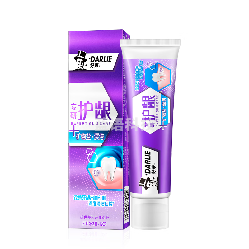 DARLIE 好来(原黑人)专研护龈矿物盐·深洁牙膏120g（支）