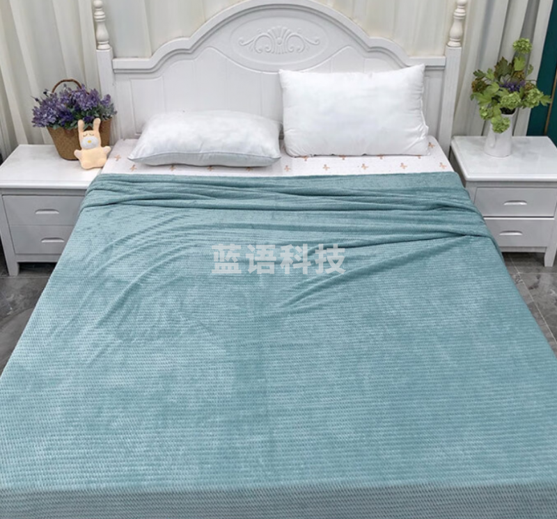 雅鹿·自由自在 玉米绒毛毯 200*230cm颜色随机