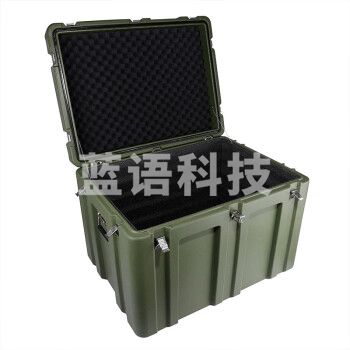 鼎阳 摄影箱滚塑箱储物箱军绿色物资运输器材箱空投箱 空箱800×600×600