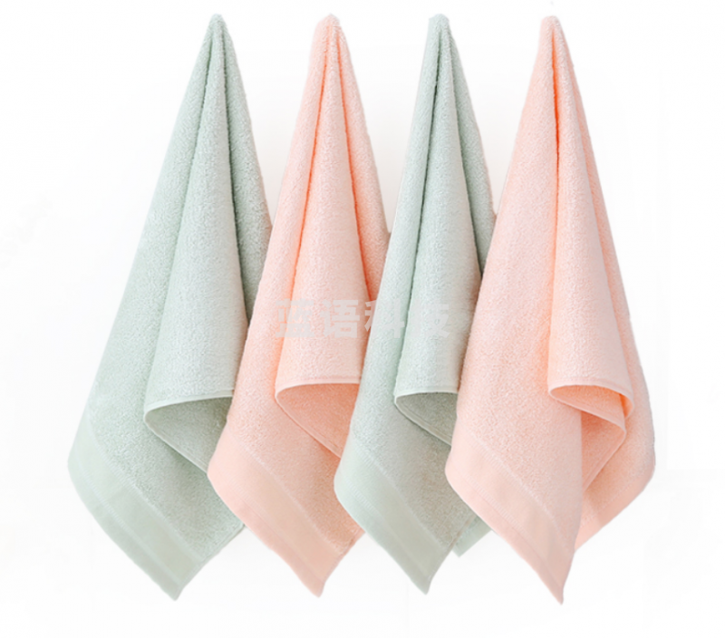 新亚 毛巾 竹纤维素色大毛巾4条装 34×72cm 95g/条（组）