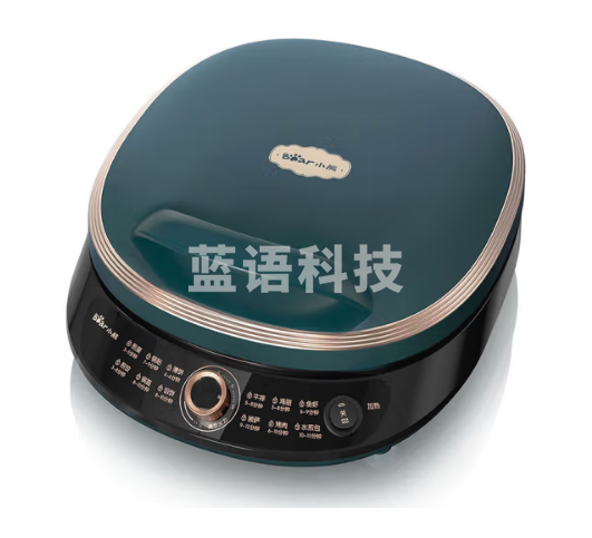 小熊（Bear） 电饼铛 家用煎饼早餐机双面一体加热不粘锅体加深饼铛DBC-P15J1