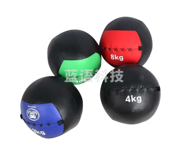 巴尔库勒橡胶实心球健身球器材私教体能训练用品球 4kg