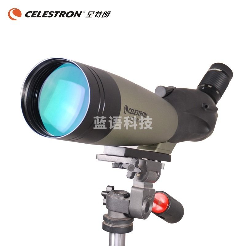 美国CELESTRON星特朗 远方系列观鸟镜 全正像天地两用高倍高清观天观景户外单筒望眼镜专业便携 C22-66X100A