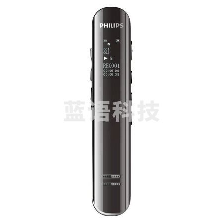 飞利浦（PHILIPS）录音笔  VTR5210 16G 会议采访 数字降噪 双麦克风数码锂电录音笔