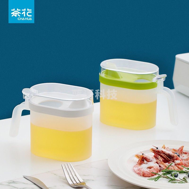 茶花(CHAHUA)塑料油壶防漏小油罐 500ml