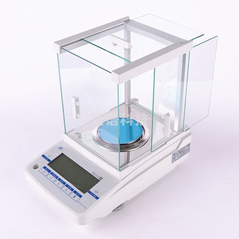 H海康电子分析天平电子天平0.001g万分之一 0.1mg 千分之一FA1004 经济型【万分之一110g/0.1mg】