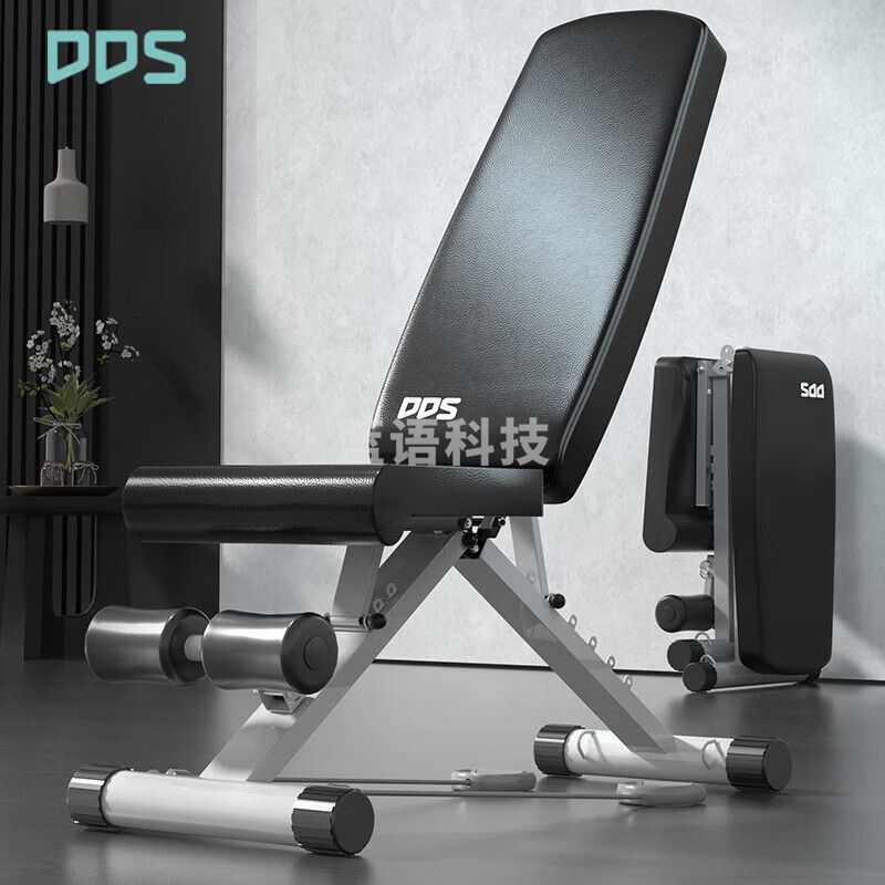 多德士多功能哑铃凳健身器材家用健身椅卧推凳仰卧起坐运动器材 DDS1217