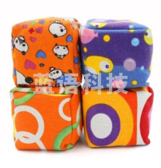 奇享橙儿童沙包7cm立体帆布丢沙包