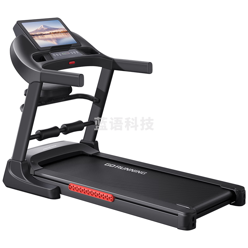 立久佳（lijiujia）跑步机家庭用智能可折叠健身房运动器材 暴汗猛犸15.6吋多功能 L5000
