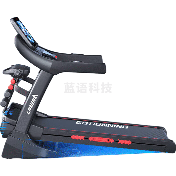 立久佳（lijiujia）跑步机家庭用可折叠高端智能健身房爬坡器材X9 15.6吋单功能