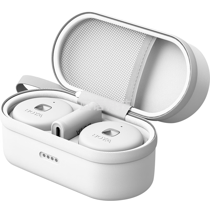 BOYA 博雅Omic纽扣麦克风无线领夹麦一拖二小蜜蜂 手机户外直播vlog短视频降噪无线收音麦 二合一版