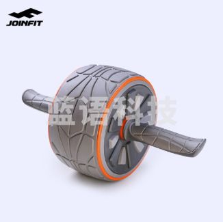 捷英飞JOINFIT 健腹轮 锻炼腹部家用健身器材 男女腹肌马甲线训练卷腹收腹滚轮 橘灰色