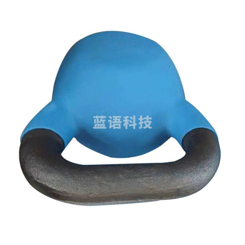 瞭望者 LWZ-JSHL 健身运动器材浸塑壶铃健身房塑身4KG个