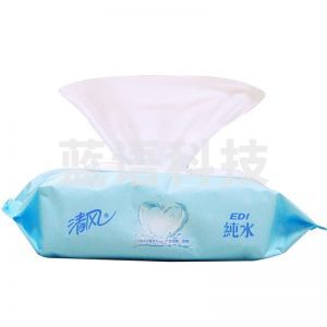 清风 湿巾  80片*4包 EDI纯水系列（CX202404281547487790）