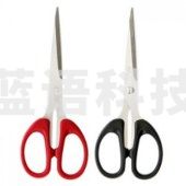 得力deli剪刀6034 160mm(混色)12把/盒（颜色随机)