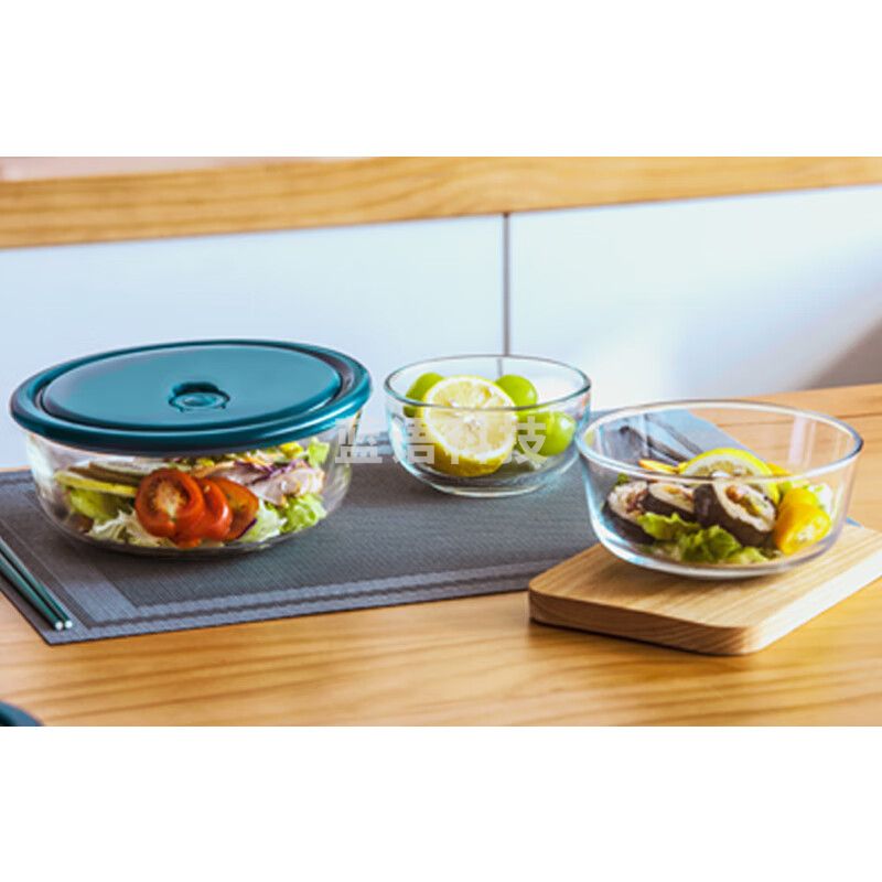 皖亭(WAN TING)T1033 为爱保鲜 三件套 中碗*3