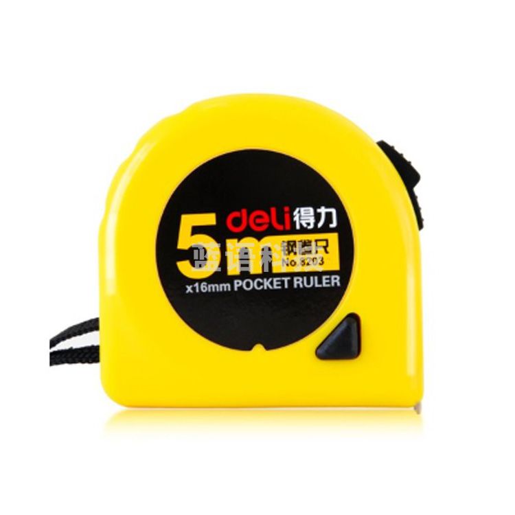 得力/deli 8203 钢卷尺 16mm*5M