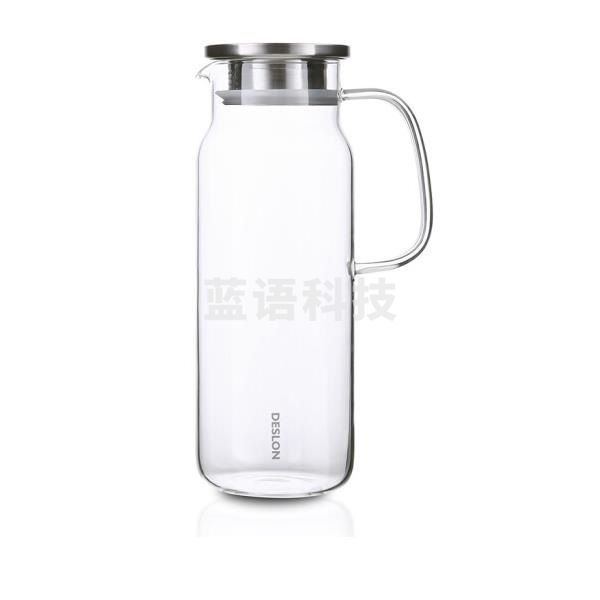 德世朗 DESLON 凉茶壶凉水壶冷水壶泡茶壶防爆耐高温玻璃壶 佳悦DJYH-1800