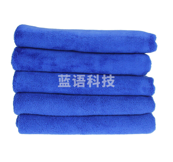 天气不错 高品质超细纤维洗车毛巾 擦车毛巾吸水毛巾加厚型 30*70cm五条装 蓝色 汽车用品 30*70 加厚 超细纤维蓝 5条装