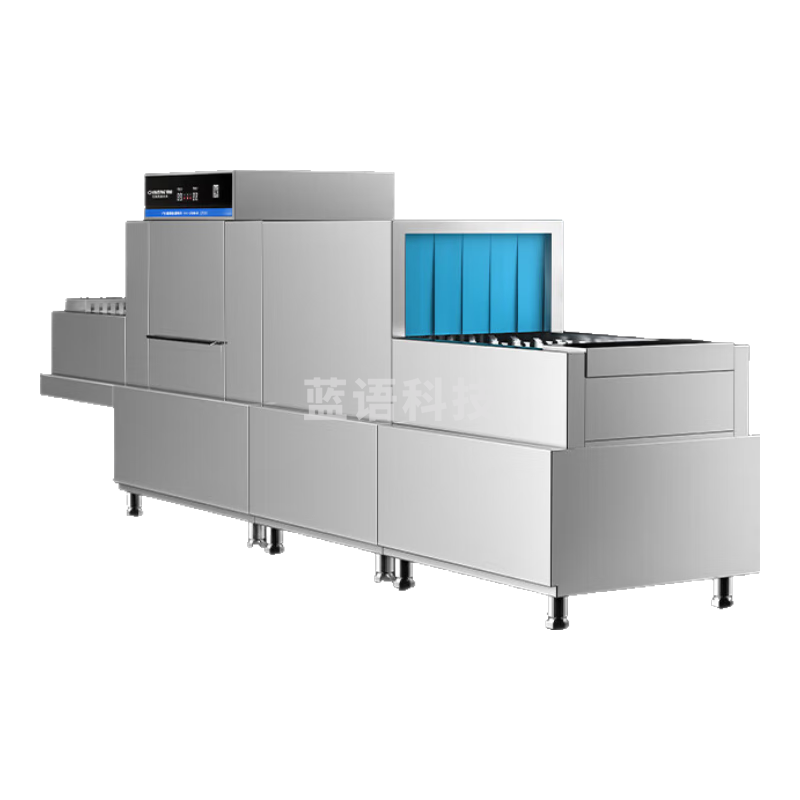 驰能（CHINENG）商用洗碗机餐厅专用大型酒店餐厅学校食堂长龙式洗碗机全自动高温洗碗烘干一体 CN-8022-XCS-Z2P2-B41