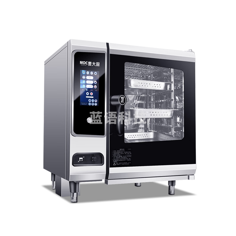 麦大厨 万能 蒸烤箱商用电热大型全自动多功能电烤箱烤鸭炉烧腊四层蒸烤箱一体机 MDC-ZKB8-ZXCP-4CZKX