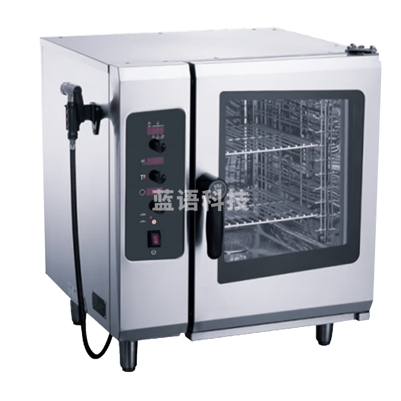 麦大厨 万能 蒸烤箱 商用电热大型全自动多功能电烤箱烤鸭炉烧腊五层蒸烤箱一体机 MDC-ZKB8-BZXN-5CZKX