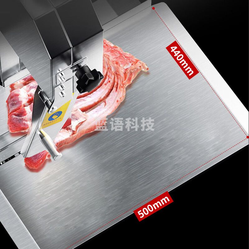 东贝(Donper)锯骨机商用切骨机大功率剁骨锯肉机鱼猪蹄牛排骨冻肉切割机电动锯牛骨机JG-310(台式碳钢)