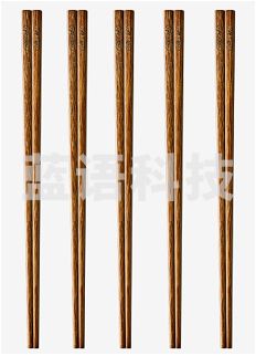 苏泊尔无漆鸡翅木筷子 5双装 TK2186T