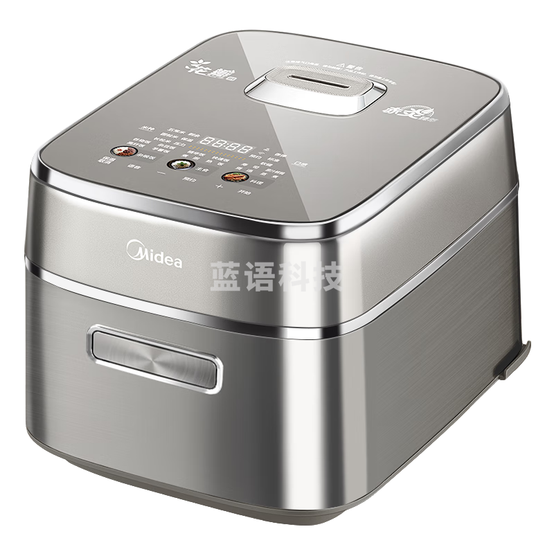 美的（Midea）花瓣IH压力电饭煲赤炎臻萃3L电饭锅 微压米饭锅上下双热源电磁加热钛釜系列MB-G3