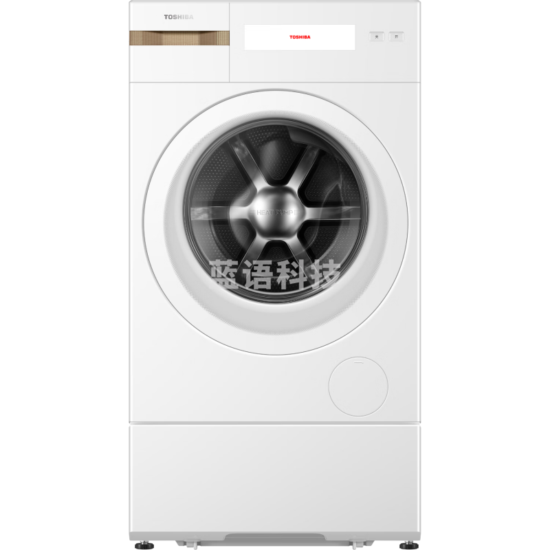 东芝（TOSHIBA）滚筒洗衣机全自动 DGH-127X20BW 带烘干洗烘一体 纯平全嵌 1.28洗净比 12公斤