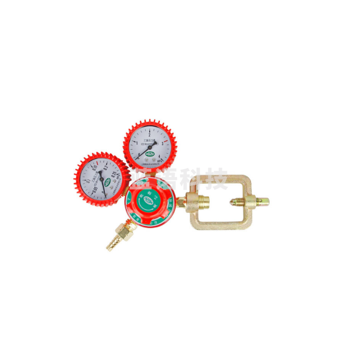 赫力斯HELISI经济型乙炔减压器YQE-03乙炔表