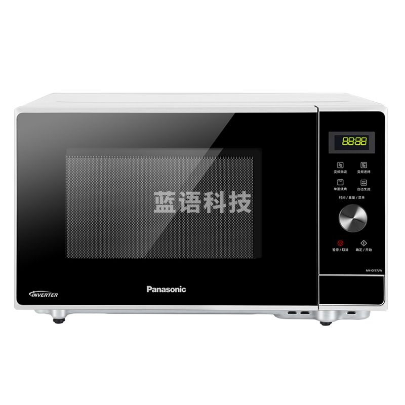 松下（Panasonic） NN-GF37JW 臻品微波炉 智能变频烧烤家用微波炉 旋钮式 23升