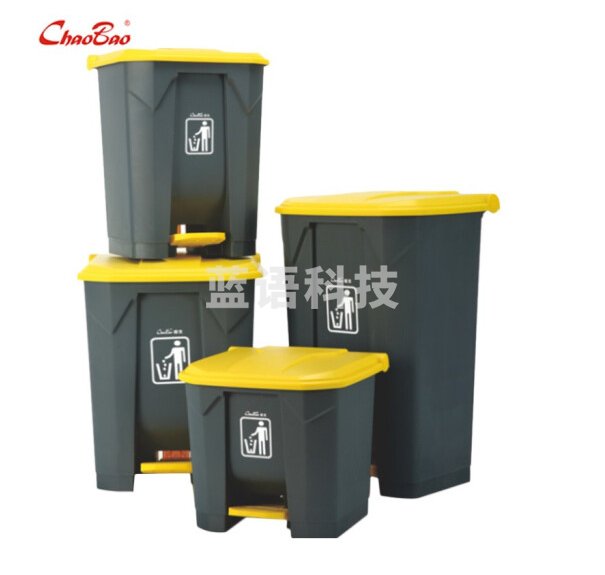 超宝B2-010D 87升脚踏式垃圾桶（A款）