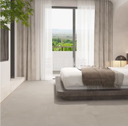 诺贝尔 瓷砖 侘寂风客厅卧室微水泥600*1200磁砖地砖电视背景墙砖 蒹葭 诺花间系列 单片 整箱起卖 2片/箱