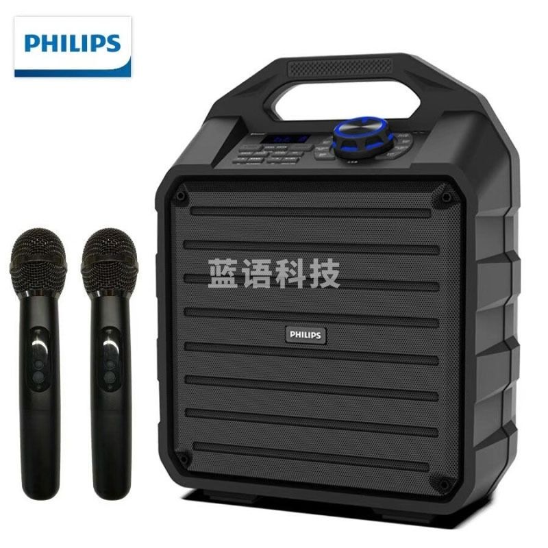 飞利浦SD70S 户外多功能便携手提蓝牙音箱 大功率专业乐器音箱