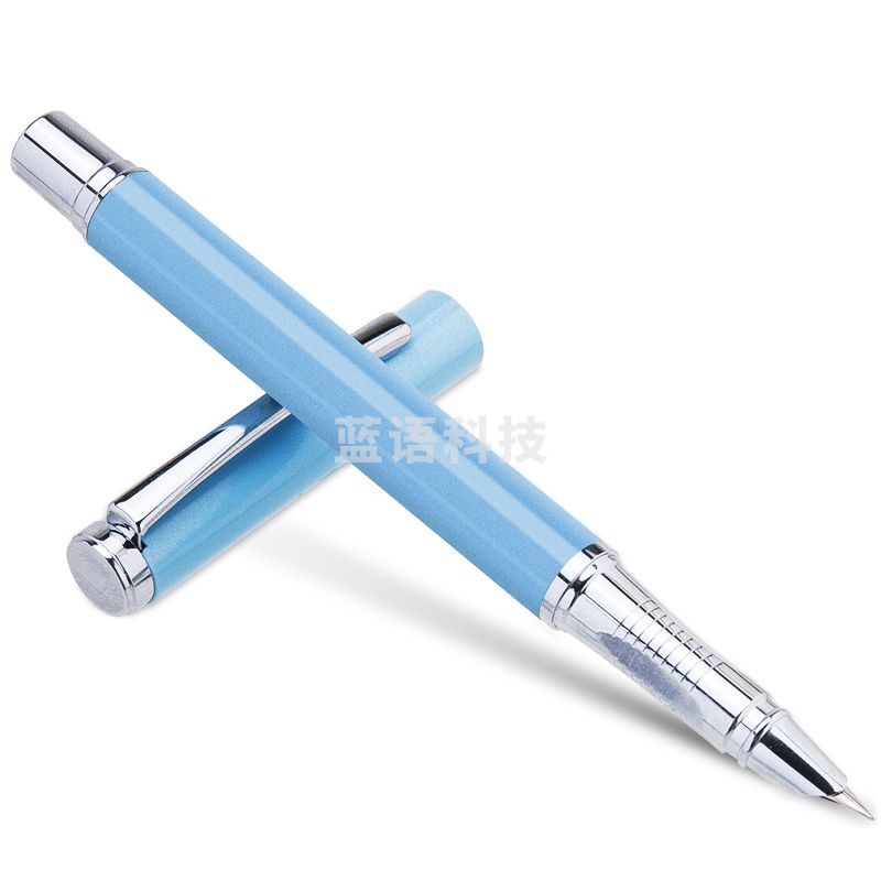 得力S271金属钢笔(蓝)(1支/盒)