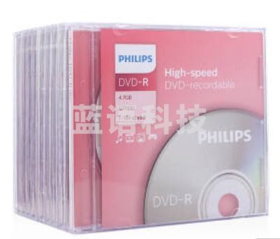 飞利浦DVD-RW 光盘空白DVD刻录盘 单片装  10片/组.