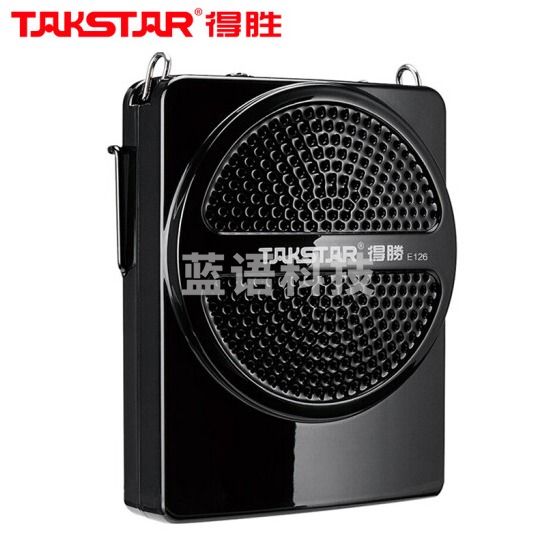 得胜(TAKSTAR)E126便携小蜜蜂扩音器有线教师专用教学导游喇叭小巧上课用音箱 典雅黑