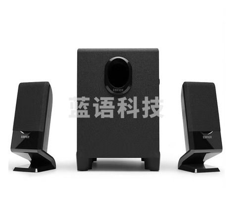 漫步者 R101V 2.1声道多媒体音箱 音响 电脑音箱 黑色