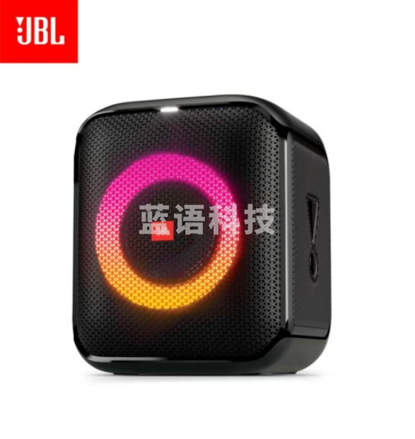 JBL Partybox Encore Essential 音乐战将音响 户外便携无线蓝牙音箱低音炮 防水设计炫彩灯光 黑色