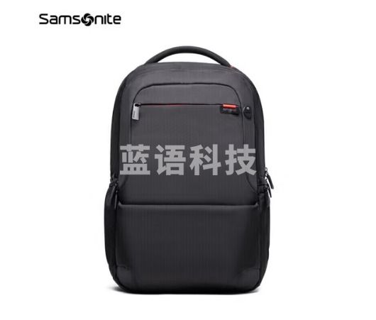 新秀丽（Samsonite）电脑包15.6英寸男女双肩背包书包商务背包旅行包36B 黑色