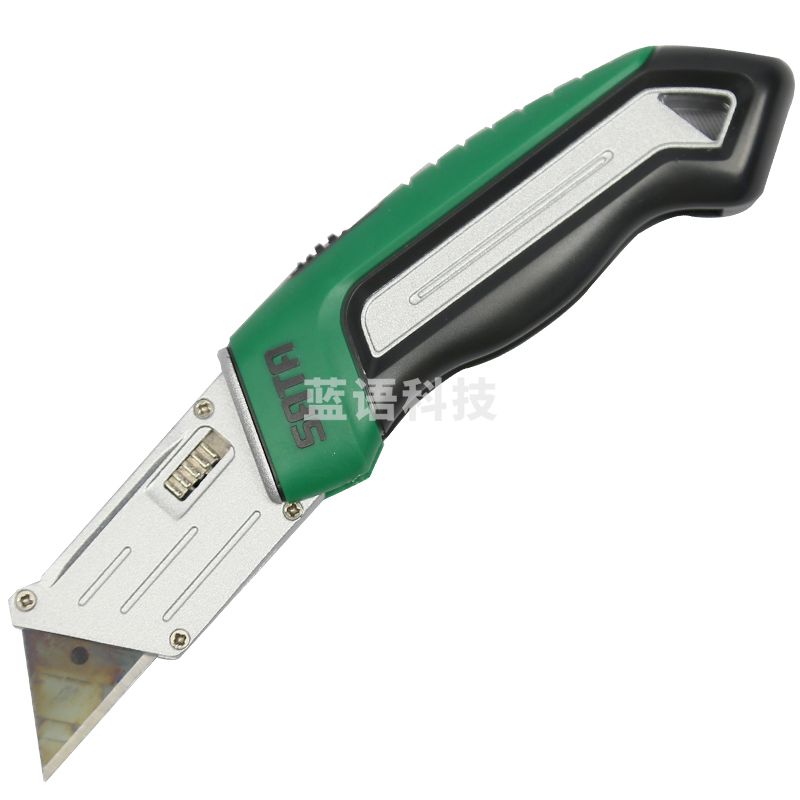 世达 93486 T系列折叠式实用刀 绿（单位：个）