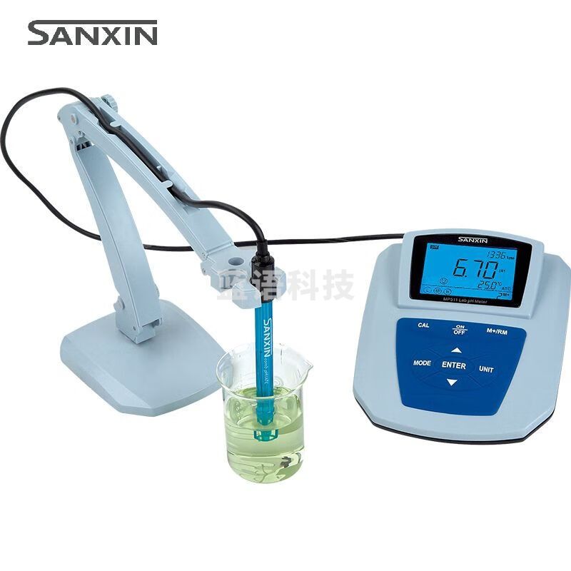 三信MP511实验室pH计 台式pH计水质检测仪 512-03纸张平面酸碱度测试 MP511 实验室PH计