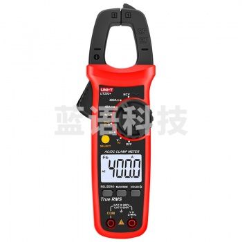 优利德（UNI-T）UT203+ 数字交直流钳型万用表 钳形表 钳表 高精度 自动量程智能防烧电流表  交直流电流400A+二极管测试）